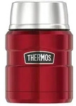 THERMOS Lunchpot STAINLESS KING , rot , Edelstahl