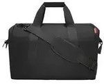 reisenthel Reisetasche Leo , schwarz , Polyester,Kunststoff , Ma&szlig;e (cm): B: 48 H: