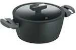 Berndes Kochtopf Enduro Balance Induction , schwarz , Aluminium &Oslash;: 24