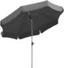 Schneider Schirme Sonnenschirm Locarno , grau , Maße (cm): H: 220 Ø: 200