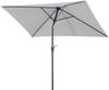 Schneider Schirme Sonnenschirm Bilbao , grau , Maße (cm): B: 210 H: 228 T: 130