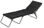 Lafuma Liege Siesta Sunbed AirComfort&reg; , grau , Ma&szlig;e (cm): B: 72 H: 90