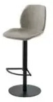 Barhocker MyMarco , grau , Ma&szlig;e (cm): B: 46 T: 50.0