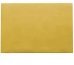 ASA SELECTION Platzset vegan leather , gelb , Synthetik , Ma&szlig;e (cm): B: 46