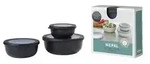 Mepal Multisch&uuml;ssel-Set Cirqula , schwarz , Kunststoff , Ma&szlig;e (cm): B: 19,2 H: 8
