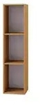 Regal Platto , holzfarben , Ma&szlig;e (cm): B: 34 H: 107 T: 29.0