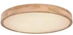Globo Lighting Deckenleuchte , holzfarben , Ma&szlig;e (cm): H: 10,5 &Oslash;: 60