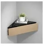 Wandschublade Usal , schwarz , Ma&szlig;e (cm): B: 60 H: 15