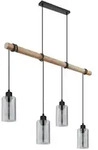 Globo Lighting Pendelleuchte , schwarz , Ma&szlig;e (cm): B: 98 H: 130 T: 15.0