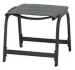 Siena Garden Hocker Tesoro , grau , Ma&szlig;e (cm): B: 51 H: 43 T: 51.0