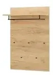 uno Garderobenpaneel Padua , holzfarben , Spanplatte , Ma&szlig;e (cm): B: 75 H: 110 T: