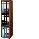 Regal Offas , holzfarben , Ma&szlig;e (cm): B: 34 H: 107 T: 29.0