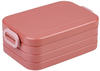 Mepal Bento-Lunchbox To Go Take a Break , rosa/pink , Kunststoff , Maße (cm):...