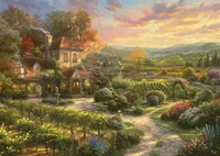 Schmidt Spiele Thomas Kinkade - In den Weinbergen