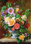 Castorland Blumen in einer Vase