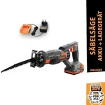 FUXTEC 20V Akku S&auml;bels&auml;ge FX-E1SS20 SET mit 1 x Akku 2Ah, 1 x Ladeger&auml;t 1A