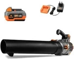 FUXTEC 20V Akku Laubbl&auml;ser FX-E1LB20 SET 1 mit 1 x Akku 4Ah, 1 x Ladeger&auml;t 2,4A