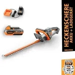 FUXTEC 20V Akku Heckenscheren FX-E1HS20 SET mit 1 x Akku 2Ah, 1 x Ladeger&auml;t 1A
