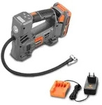 FUXTEC 20V Akku Kompressor FX-E1CI20 SET mit 1 x Akku 2Ah, 1 x Ladeger&auml;t 1A