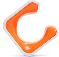 Hornit 355001-007, Hornit Clug Mtb L Wall Bike Holder Orange White / Orange