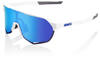 100percent 196261016819, 100percent S2 Sunglasses Durchsichtig Hiper Blue...
