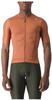 Castelli 4524007245-L, Castelli Espresso Short Sleeve Jersey Orange L Mann male