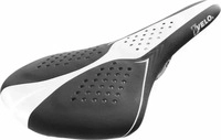 Velo 250274, Velo Airthru Gel Saddle Wei&szlig;,Schwarz 141 mm White / Black