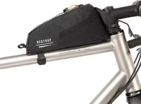 Restrap RS_RTT_SML_BLK, Restrap Race Top Tube Bag 1.2l Silber Black