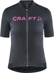 Craft 1907133-995486-5, Craft Essence Short Sleeve Jersey Grau M Frau Ashpalt-Roxo