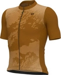 Ale L25108763-03, Ale Off Road Gravel Krakatoa Short Sleeve Jersey Braun M Mann