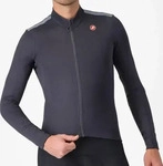 Castelli 4525510030-3XL, Castelli Puro 4 Long Sleeve Jersey Grau 3XL Mann Dark Grey