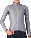 Castelli 4526072870-S, Castelli Aria Shell 2 Jacket Grau S Frau Silver