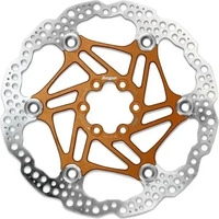 Hope 106734, Hope Floating Brake Disc Silber 180 mm Orange