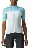 Castelli 4522065498-S, Castelli Velocissima Short Sleeve Jersey Wei&szlig; S Frau Light
