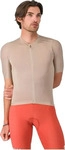 Castelli 4526011294-XS, Castelli Espresso 2 Short Sleeve Jersey Beige XS Mann Clay
