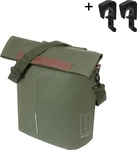 Basil B18492, Basil City Mik Hooks Pannier 16l Gr&uuml;n Moss Green