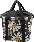 Klickfix 718169/0303MA, Klickfix Reisenthel 15l Basket Schwarz Black / Daisies