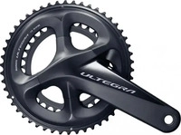Shimano IFCR8000EX26, Shimano Ultegra R8 Crankset Schwarz 175 mm / 52/36t Black