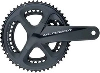 Shimano IFCR8000DX26, Shimano Ultegra R8 Crankset Schwarz 172.5 mm / 52/36t Black