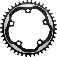 Sram 11.6218.015.001, Sram X-sync Alum Bb30 Or Gxp 110 Bcd Chainring Schwarz,Silber