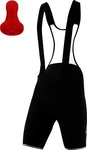 Gonso 3000218-M19014-XXL, Gonso Sitivo Bib Shorts Schwarz 2XL Mann Black / Fire