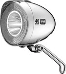 Xlc 2500222000, Xlc Retro Cl-d04 Dynamo Front Light Silber 40 Lux / Chrome