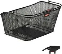 Klickfix 709499/0322K, Klickfix City Korbklip 20l Basket Schwarz Black