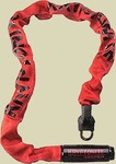 Kryptonite 205066, Kryptonite Kryptoflex 15 Chain Lock Rot 7 x 85 cm Red
