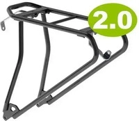 Racktime 7383052, Racktime Top-it 2.0 Front Pannier Rack Silber 26-28'' Black