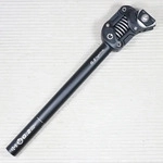 Byschulz 10609, Byschulz 62 Hard Suspension Seatpost Silber 400 mm / 27.2 mm Black