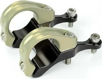 Renthal STM108-BKAG, Renthal Integra Ii Direct Mount 31.8 10 Mm Rise Stem