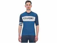 Cube 12222-XXL, Cube Blackline Cmpt Short Sleeve Jersey Blau 2XL Mann male