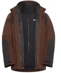 Jack Wolfskin Herren Jasper 3in1 Jacke - M - hot choc