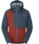 Rab Herren Cinder Kinetic Jacket - L - Tuscan Red/Tempest Blue